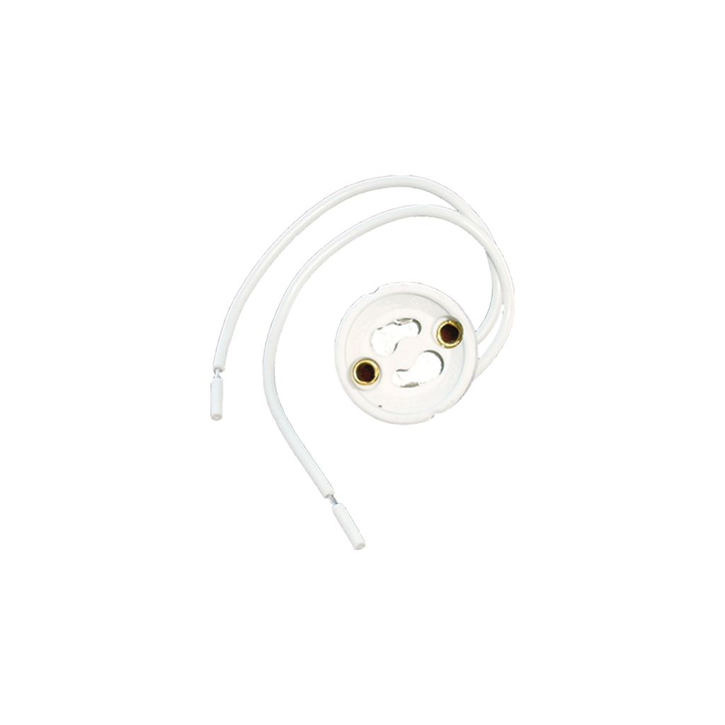 POR. LAMPHOLDER YX509 GU10 with cable 15cm 0,75mm2