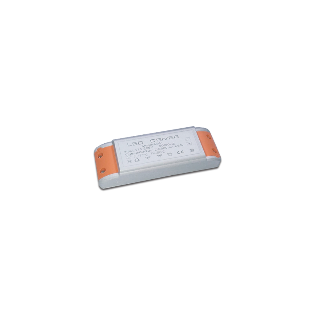 Non-Dimmable LED Driver για 40W Panel 570mΑ 36-65V