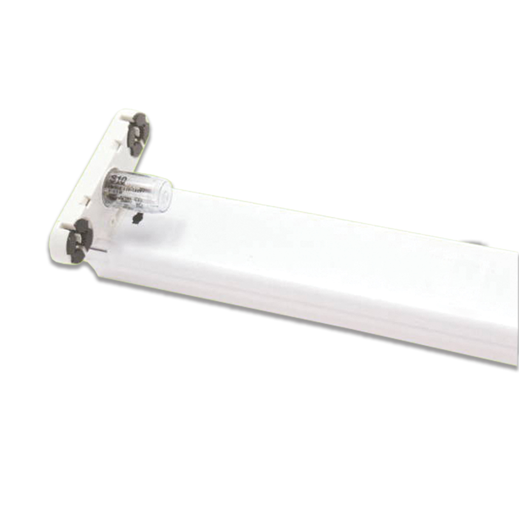 Σκαφάκι 2x60cm Τ8 (1 άκρου με starter)@