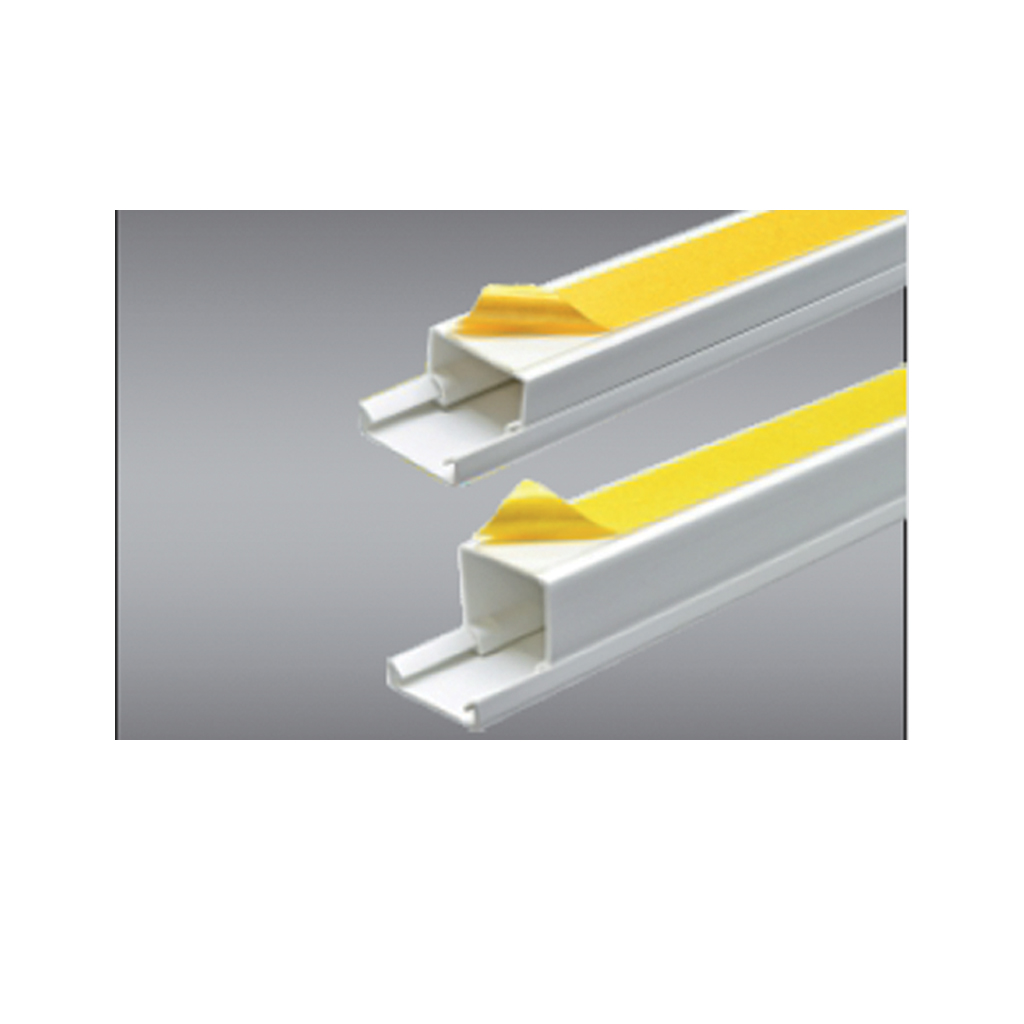 Κανάλι Αυτοκόλλητο 25x16mm Λευκό τιμή ανά μέτρο