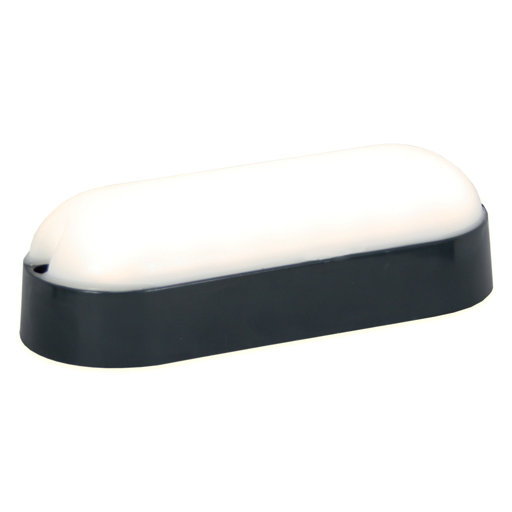 Επίτοιχο Φωτιστικό Band Led 14W 4000K IP65 Μαύρο PC l19.5d10.5h5.5cm 185-260V Seaside Class@@