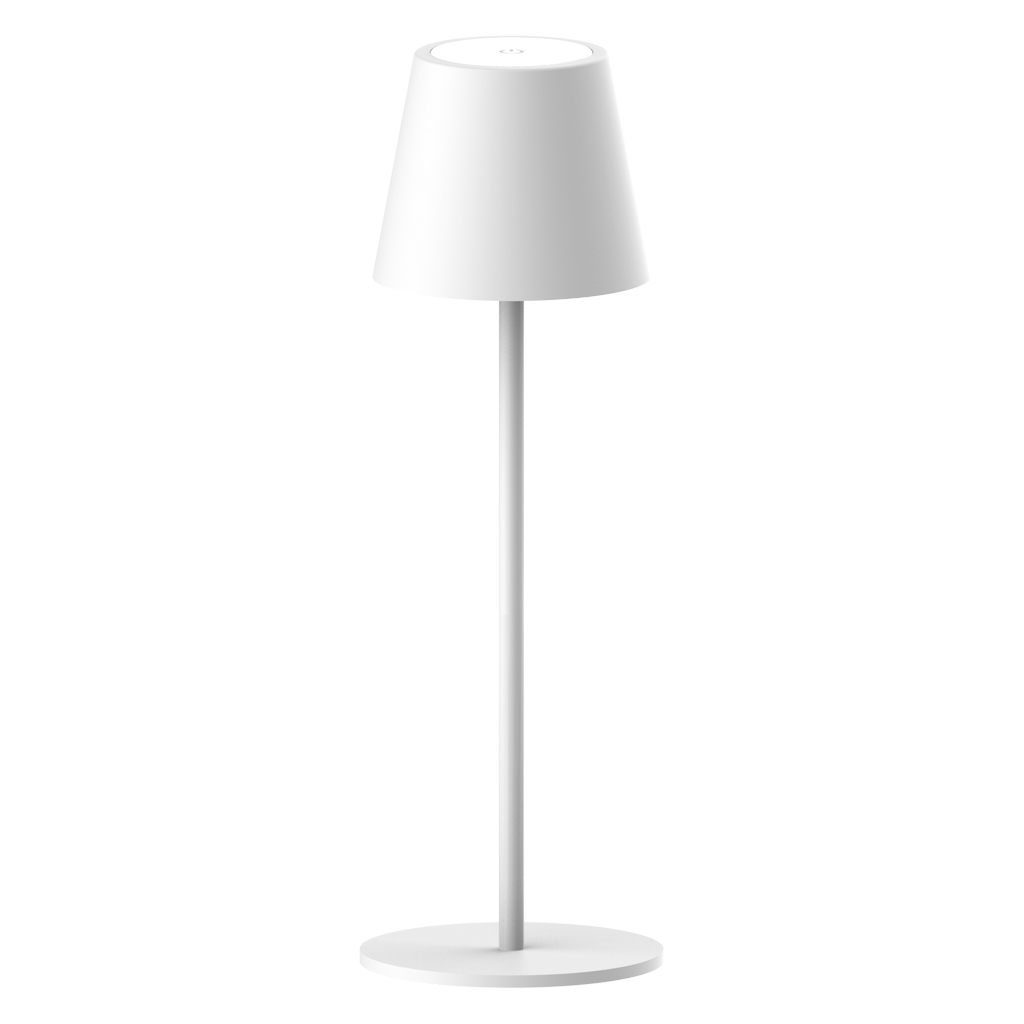 Επιτραπέζιο Zen 3.5W IP54 Λευκό 3000K/4000K/6500K 3CCT change 2200mAh h36.5d11cm base 11cm Dim USB-C