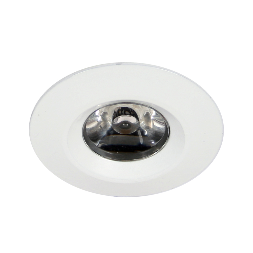 Χωνευτό Φωτιστικό Mok Λευκό Sandy 3W 4000Κ 25o IP44 CRI>90,250-600mA,3-5V