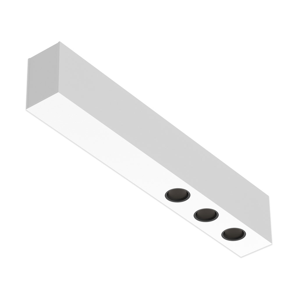 Φωτιστικό Οροφής Blend 4 Λευκό Led 15W 2700K CRI>90 36° l26.5w3h4.5cm 230V 5έτηΕγγύηση BridgeluxChip