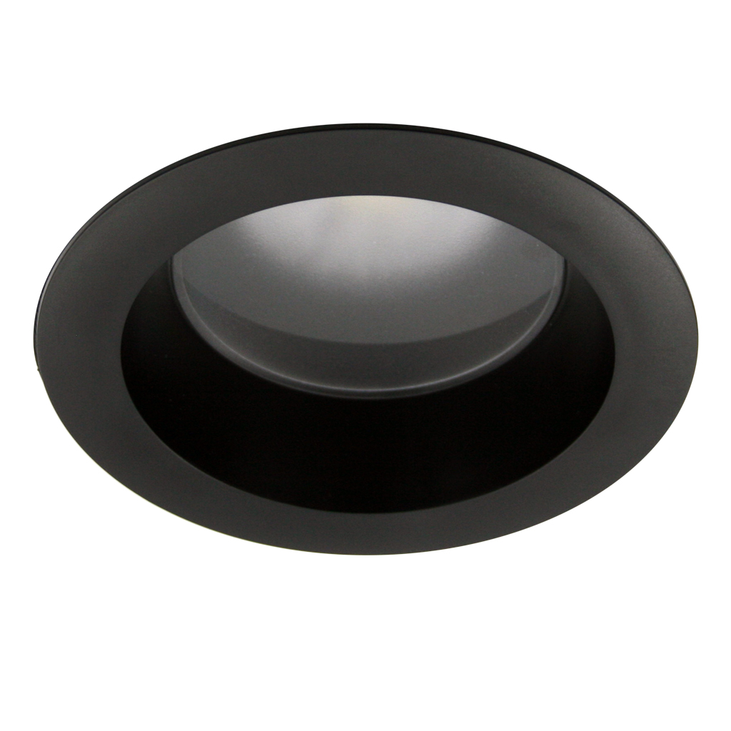Χωνευτό Φωτιστικό Nolan GU10 Max10W Μαύρο IP65 PC Φ93x45mm Κοπή 75mm Seaside class  R50