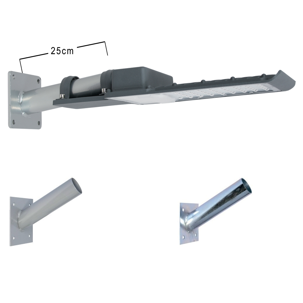 Wall Bracket 25cm d60 Galvanised