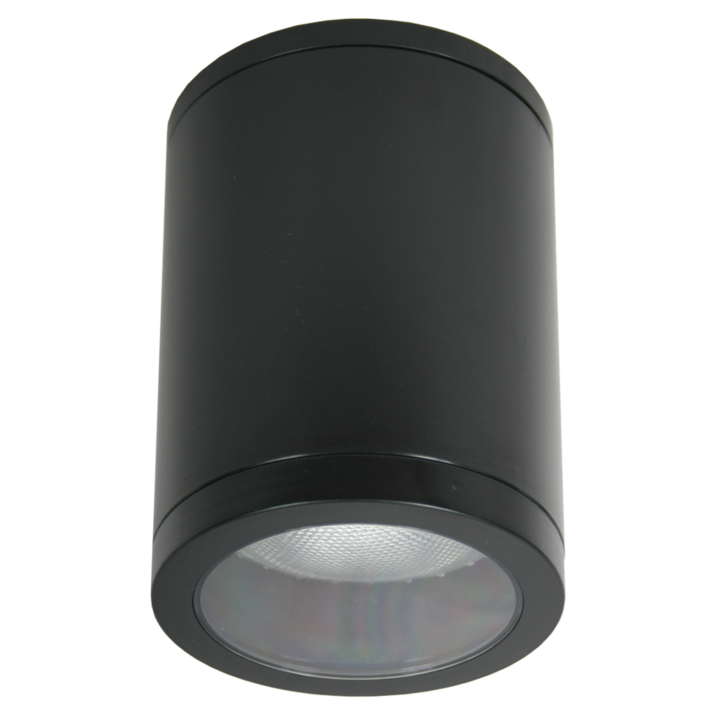 Φωτιστικό οροφής Paolo Grande Μαύρο E27/GU10 12W IP54 d12.2h17cm(GU10 Ντουί Εντός Της Συκευασίας)