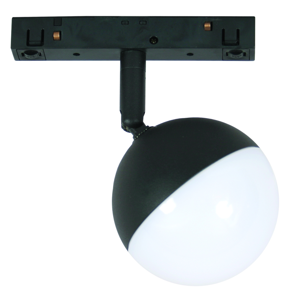 Μπάλα Οροφής Flexo 10 Μαγνητικής Ράγας d8cm 7W 3000K 48VDC CRI>90(2 Groups) 5 Έτη Εγγύηση