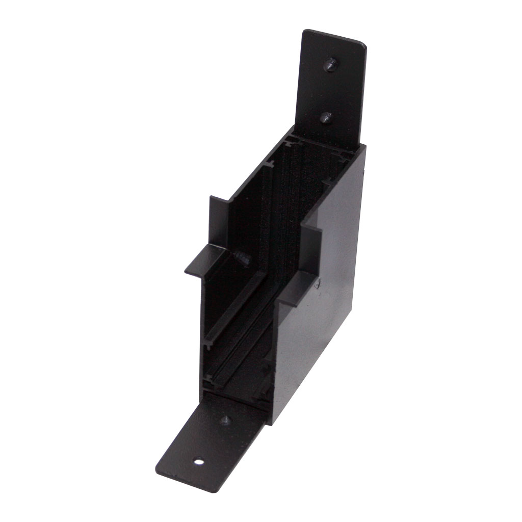 L Type Mechanical Connector (Ceiling-Wall) Black