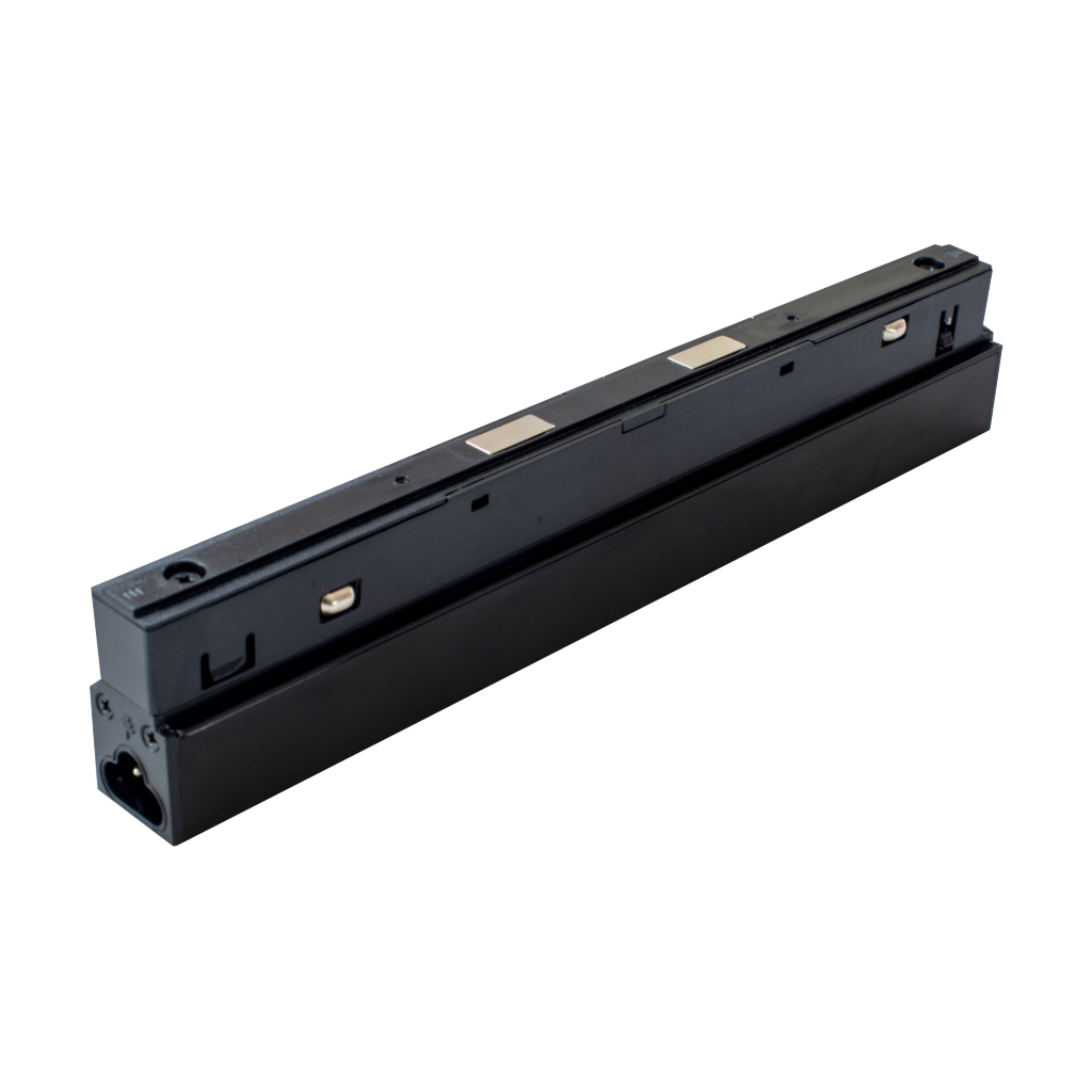 Slim Τροφοδοτικό μαγνητικής ράγας 48V 100W Μαύρο l24.3w2.2d4.3cm New Type 0.5m Cable