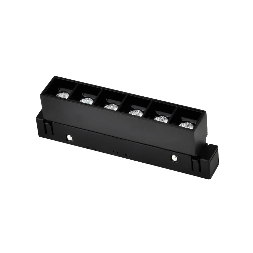 Linear Fitting Flexa2 Black 6W 3000K 24° CRI>90(2 Groups) l11.2d2.2h4.3cm OsramChip,48V,3 year warranty