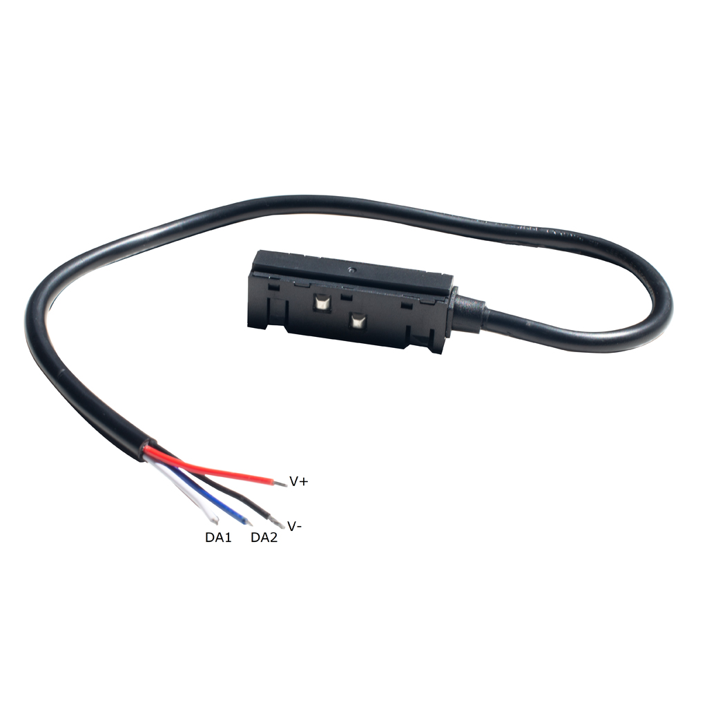 Dali Feeder of Magnetic Track Black with Cable 45cm 4x0.75mm2
