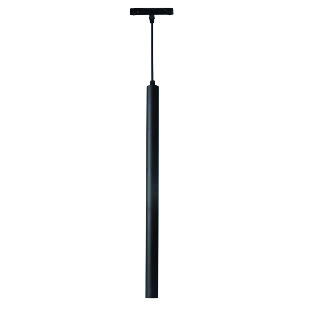 Κρεμαστό Flexa 9 Μαύρο7W 3000K 36° 48V CRI>90 Μαύρο(2 Groups) h50*d3cm,Καλώδιο1.5m,OsramChip,3 Έτη