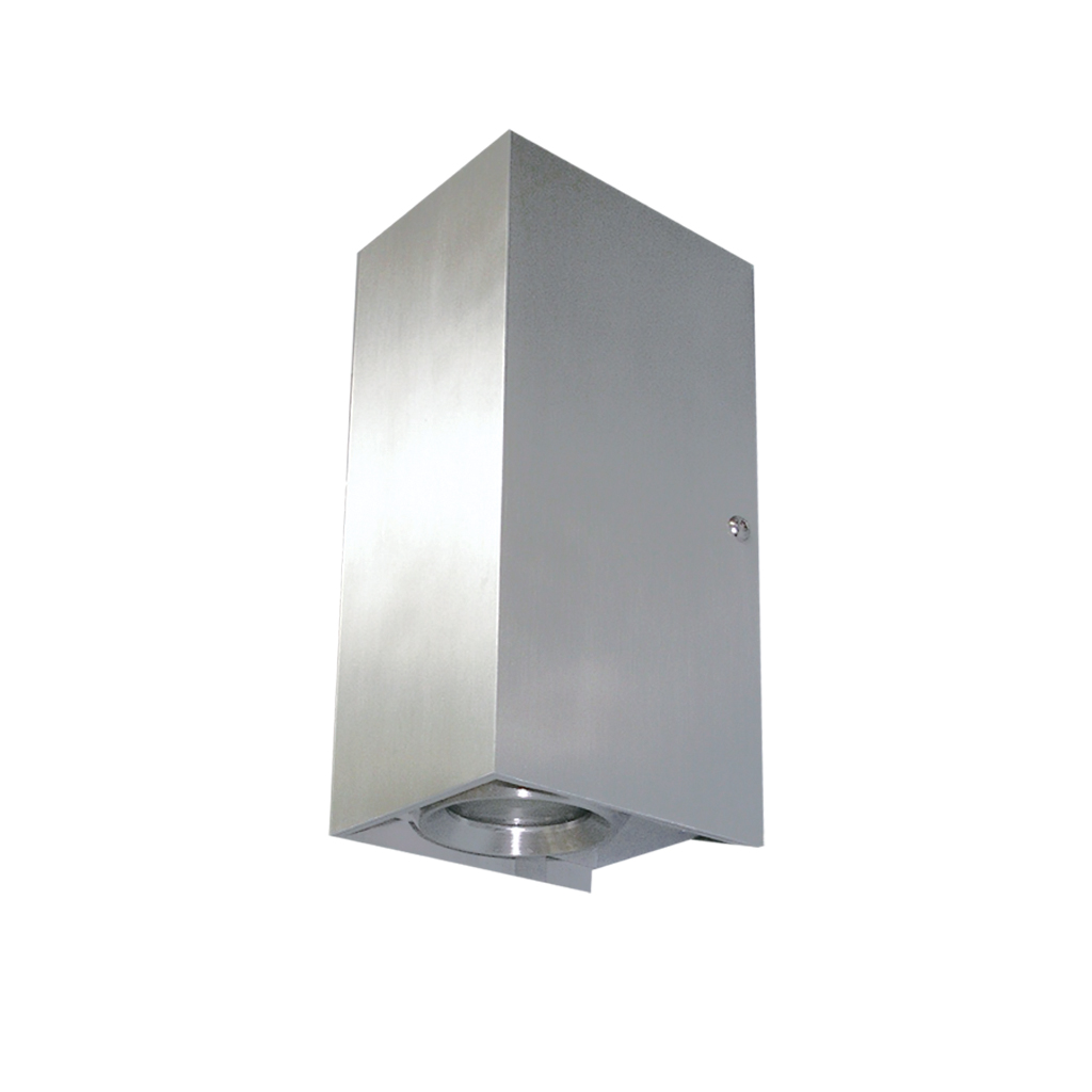 Επίτοιχο φωτιστικό Ασημί ΒΟΚ-33 GU10 max2x35W IP40