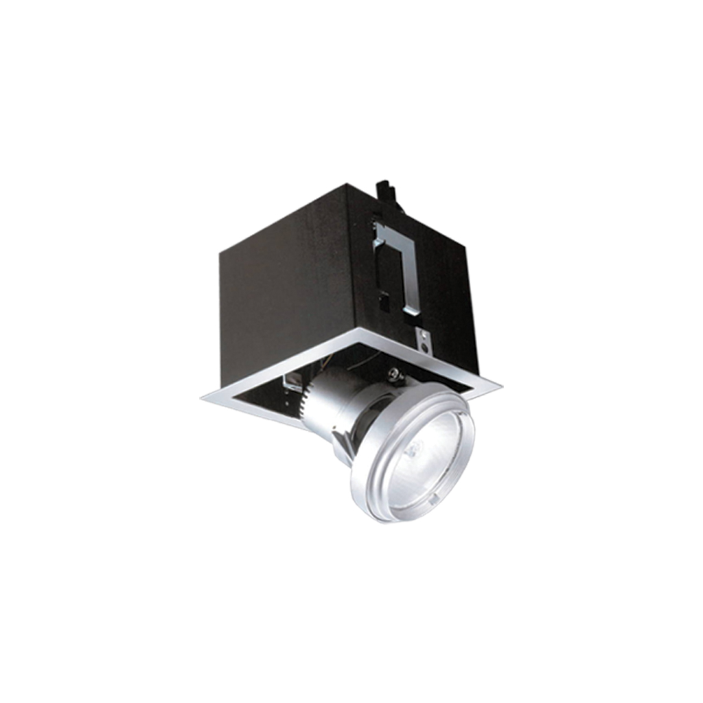 Φωτιστικό χωνευτό HQI 150W Ασημί XF-001 AB
