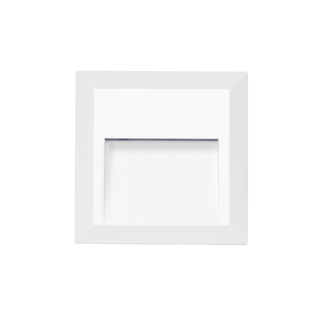 Φωτιστικό Shadow 2 Led 2W 3000Κ IP65 Λευκό h12.5w12.5d2.7cm@@
