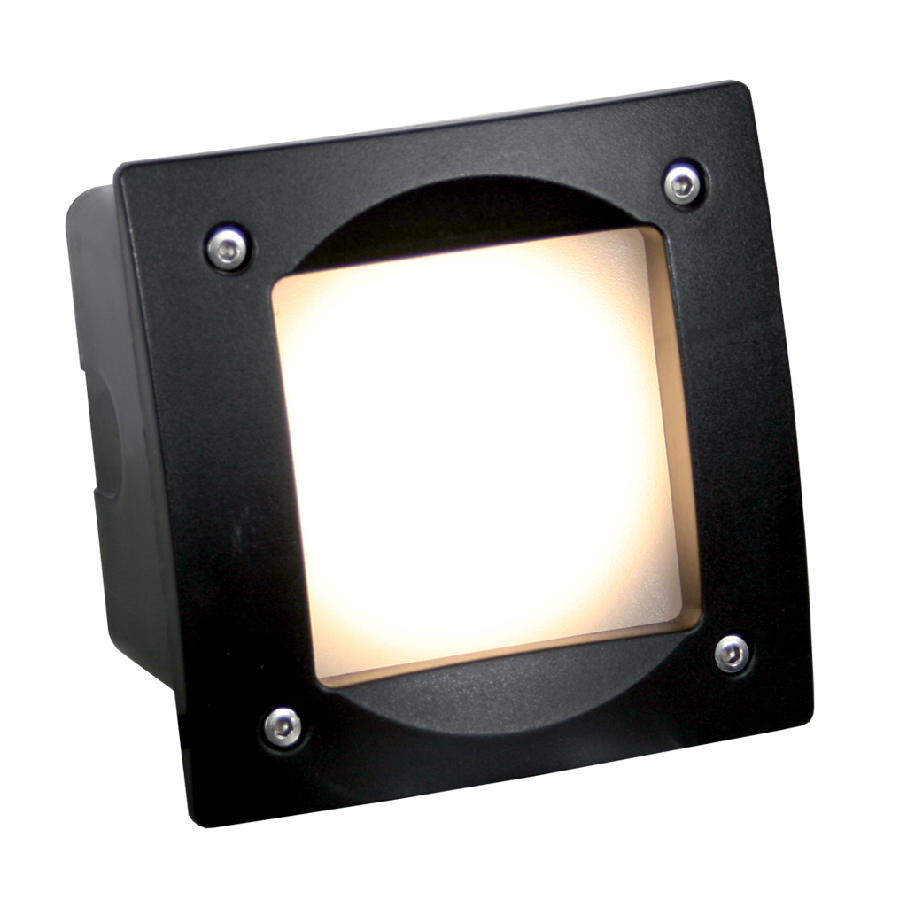 Χωνευτό Φωτιστικό Tetra GX53 Max11W IP66 Με 3 Πλαίσια Σε Χρώμα Μάυρο/Λευκό/Ασημί w11.1d8.7cm 230V