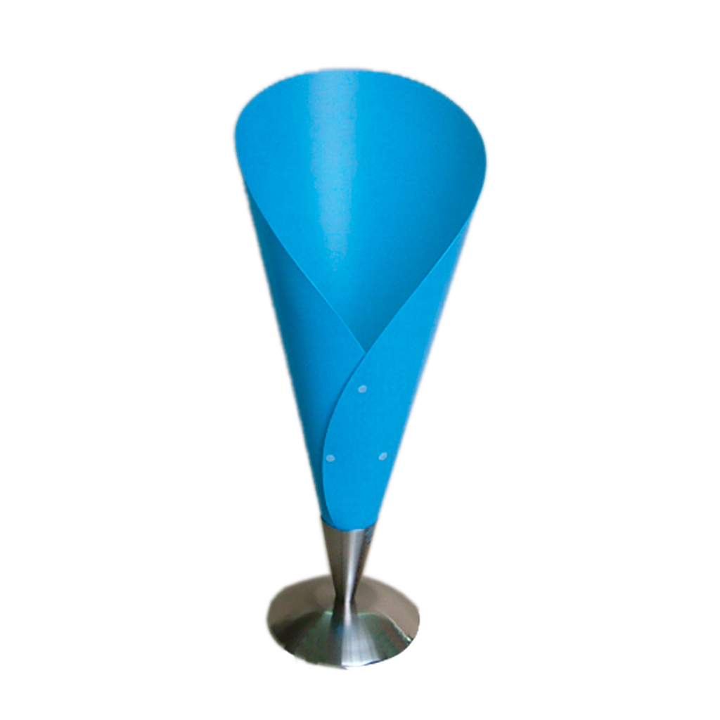 Table Lamp Thalia 1xE14 (d.17-h.42cm) Blue