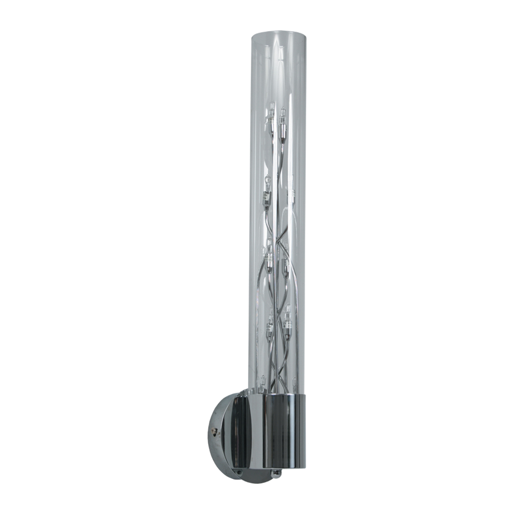 MB5601-10A Επίτοιχο Φωτιστικό TUBE 10xG4 (l.12,5-h.56cm) Νίκελ