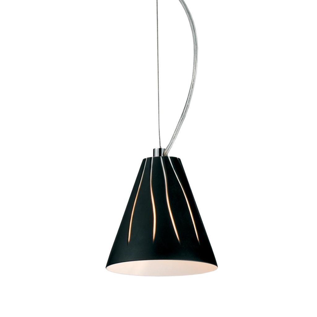 Κρεμαστό Φωτιστικό LUNA BLACK 1xG9  (d.12-h.13cm)
