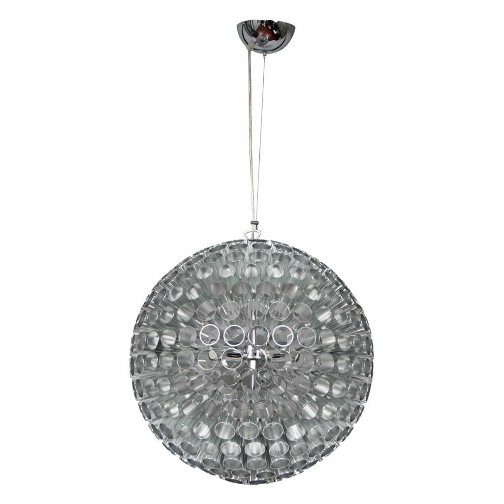 Κρεμαστό Φωτιστικό BEEHIVE 3xe27 Νίκελ Ματ (d.40cm)