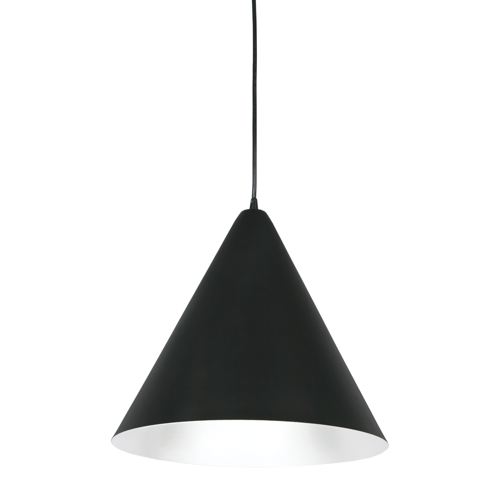 Κρεμαστό Φωτιστικό FERARA Μαύρο 1xE27 (d.35-h.30cm)