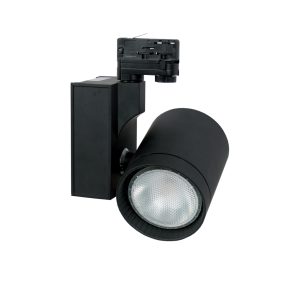 Tracklight Orco QR-111 GU10/ E27 PAR-30 Black h19d12.3cm