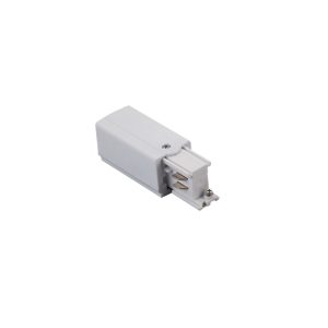 Straight Joint 3 phase track ,Silver