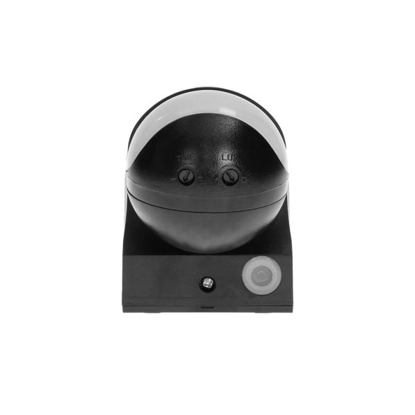 Motion Sensor Black Orno 180° IP44 300W Led With Lux&Time Adjustment,Day&Night Operation,Max 12m, 3 Years Warranty - Image 4