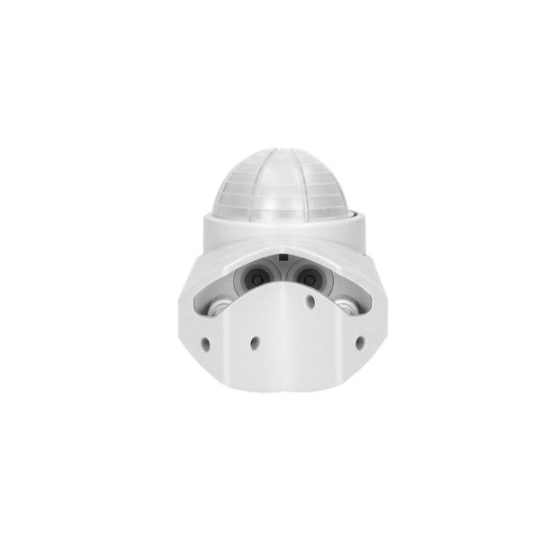 Επίτοιχος Ανιχνευτής Κίνησης Λευκός Orno 240° IP65 300W Led Με Ρύθμιση Lux& Χρόνου,Max10m - Image 3