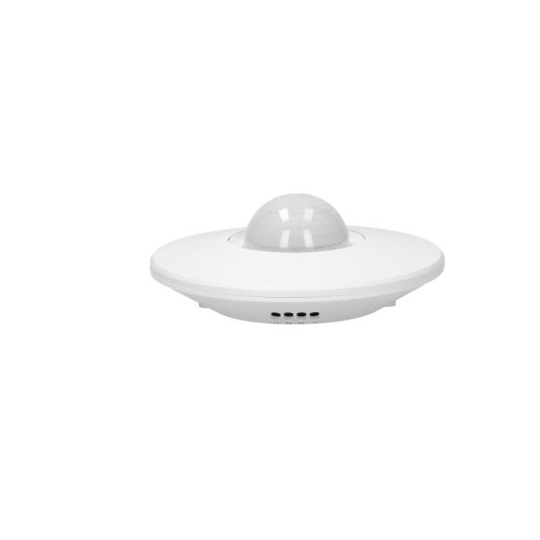 Ανιχνευτής Παρουσίας Οροφής Λευκός Orno 360° IP20 500WLed Με Ρύθμιση Lux&Χρόνου,3-20m,d12h5.1cm - Image 3