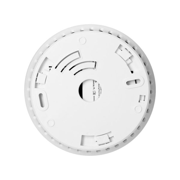 Επίτοιχος Αυτόνομος Ανιχνευτής Καπνού Wifi Με Μπαταρία 2xAA 1.5V Λευκός Orno,85db,d12h3.66cm IP20 - Image 4