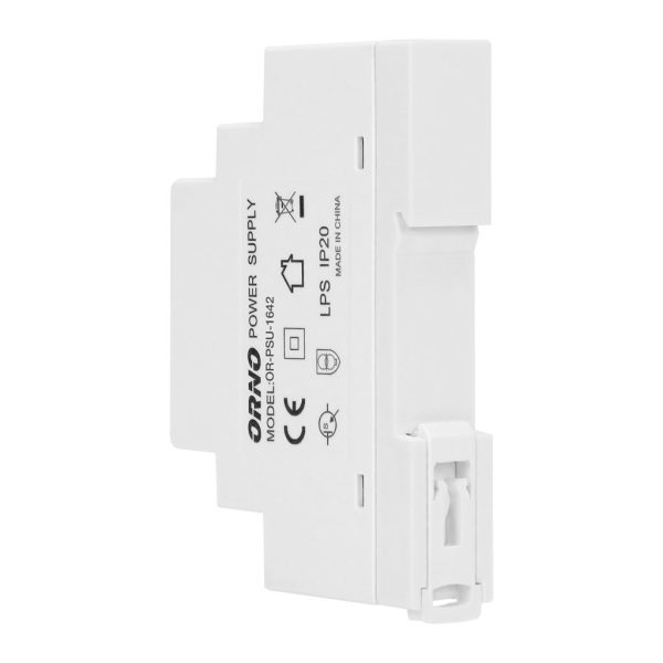 Τροφοδοτικό Ράγας 1 Στοιχείου 12V DC 1.25A, 15W,Orno,100-230V - Image 2