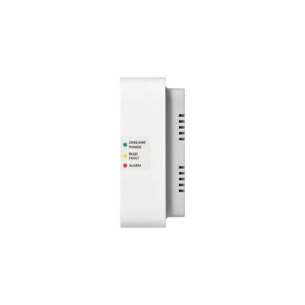 Carbon Monoxide Detector, Battery Operated 2xAA, White,Virone, 85db, w12.6h7.7cm - Image 3