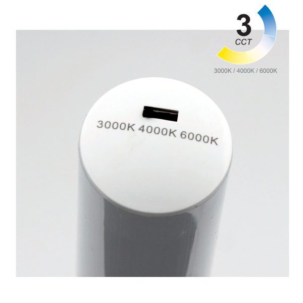 Λαμπτήρας Band Led Linestra S14d 1 Ντουί 5W 3CCT Change 3000/4000/6500K 230°  d3h30cm 230V - Image 2