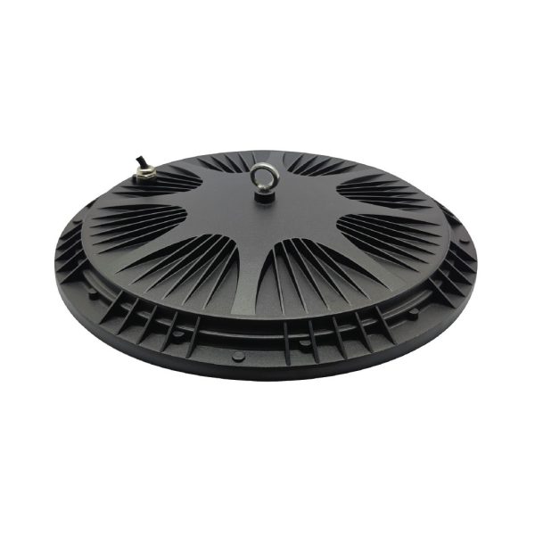 Καμπάνα Led Band Ufo 100W 3CCT 3000-4000-6000K 90° IP65 Μαύρη 3 Έτη Εγγύηση 110-265VAC d27h4.2cm - Image 2