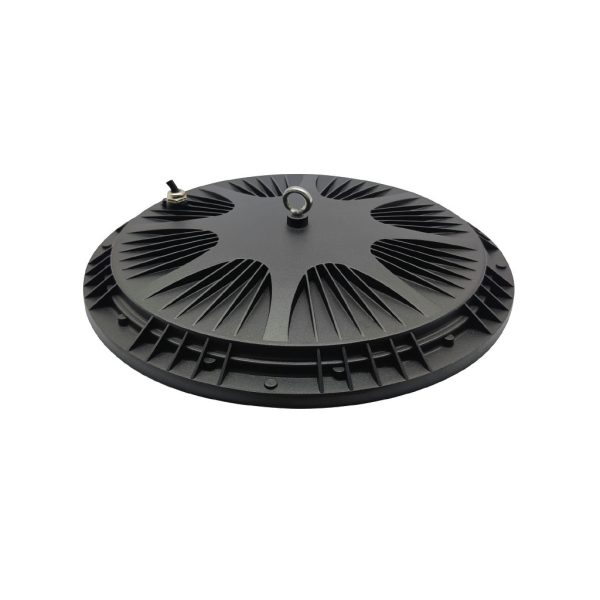 Καμπάνα Led Band Ufo 150W 4000K 90° IP65 Μαύρη 3 Έτη Εγγύηση 110-265VAC d31.1h4.2cm 30cm Καλώδιο - Image 2