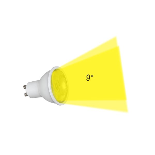 Λαμπτήρας Band Led GU10 5W 2700Κ  9⁰  Dim d5h5.5cm 170-260V - Image 2
