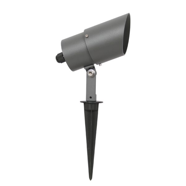 SPOT FABRIC-1 GU10 DARK GREY IP65 WITH THICK ORING 20cm 3x0.75mm2 - Image 2