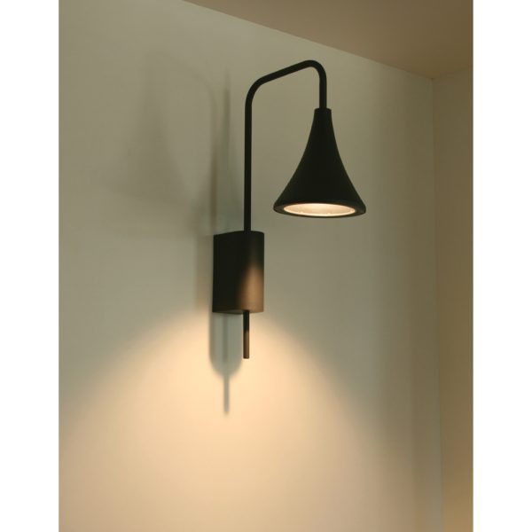 Wall light Kika Corten(Dark Brown) E27 IP65 h55l34d9cm 220-240V max40W - Image 2