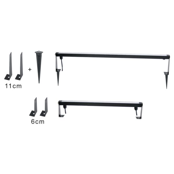 Φωτιστικό Lotus Led 9W 24Vdc 60cm 3000K 1 Στυπιοθλίπτης 1m 2x0.50mm2 - Image 3