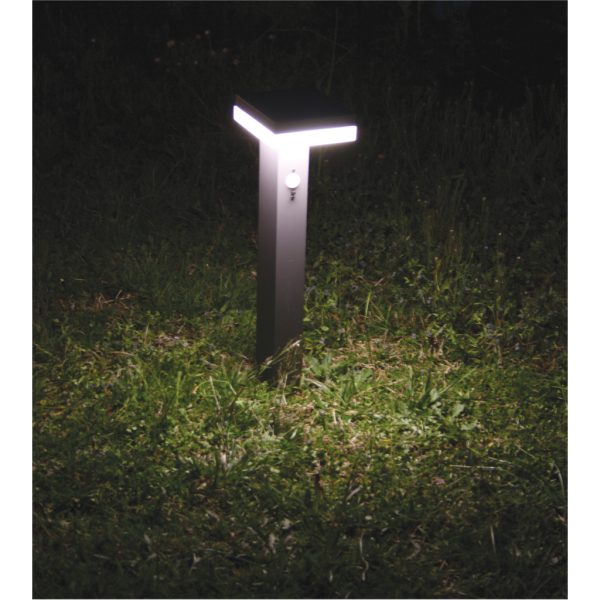 BOLLARD ILIOS 6W IP44 50CM DARK GREY 4000K 2200mAh 3.7V - Image 2