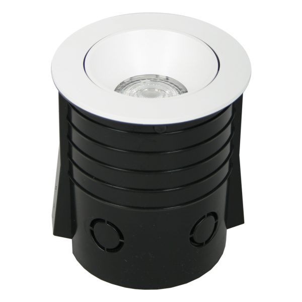 RECESSED ROTATABLE DOWNLIGHT TANGO GU10 WHITE PC D113Χ34mm SEASIDE CLASS - Image 3