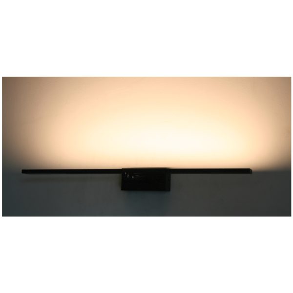 Φωτιστικό Led Capri 12W 3000K Black mat(sandy) IP44 60CM κινητό@@ - Image 2