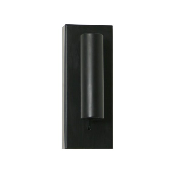 Επίτοιχο Φωτιστικό Tekio 3W 3000K 25° Μαύρο(Sandy)CRI90 Με Usb 10W & Διακόπτη h16.5w6.5d3cm 230V - Image 2