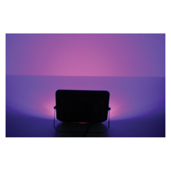 LED FOLOODLIGHT  BRAND 50W PURPLE IP65 ΜΑΥΡΟΣ - Image 3