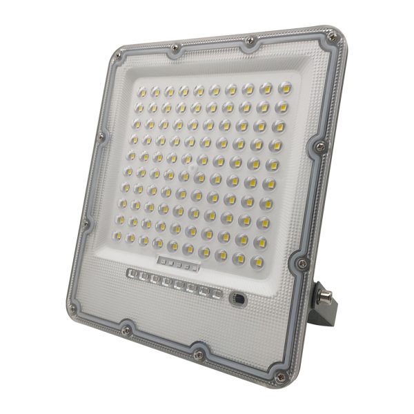 Solar floodlight Dark Grey Led Band 50W 3000K 5m Cable 12W Panel 9AhBattery2300lmh24.5d20.4d4.2cm - Image 3
