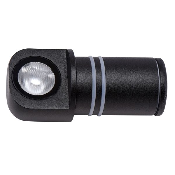 Χωνευτό Φωτιστικό Εδάφους Nemo Μαύρο 3W 24VDC 15° 3000K IP67 d4h11.6cm 0.5m 2x1mm² H05RN-F Alu - Image 2