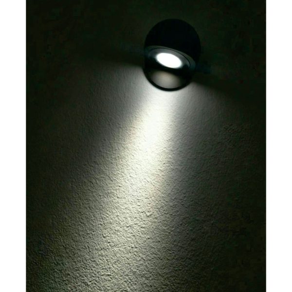 Χωνευτό Φωτιστικό Εδάφους Nemo Μαύρο 3W 24VDC 15° 3000K IP67 d4h11.6cm 0.5m 2x1mm² H05RN-F Alu - Image 3