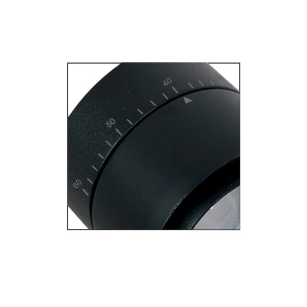 Φωτιστικό Focus Led 20W 3000K Λευκό CRI>90,Προσαρμοζόμενη δέσμη 15-60°, 5έτη εγγύηση h15.6 w6.7cm - Image 3